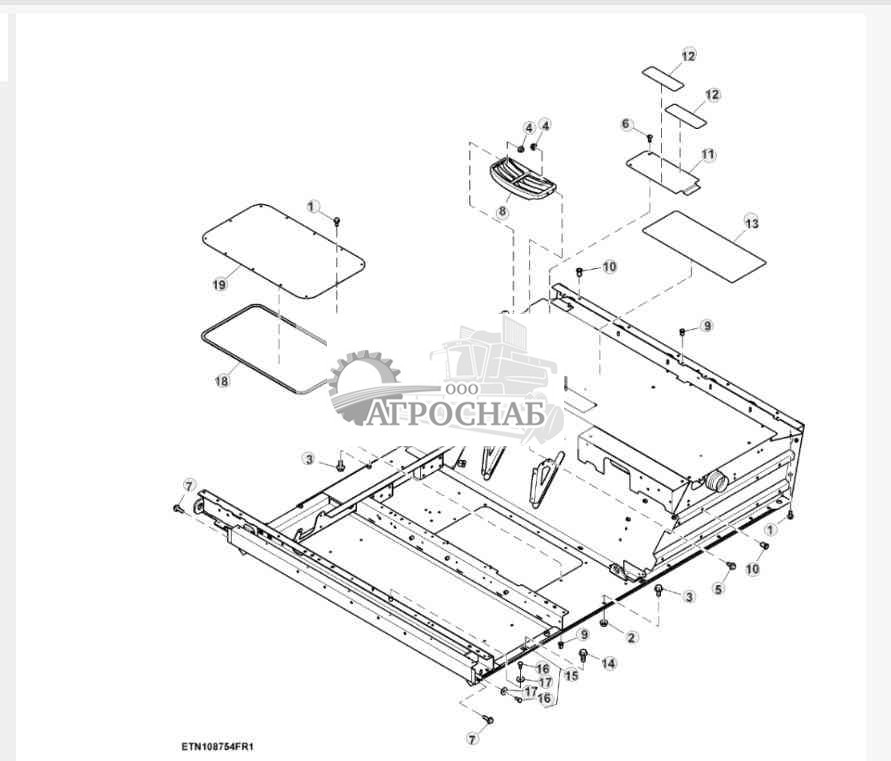 Рама платформы двигателя, Final Tier 4 